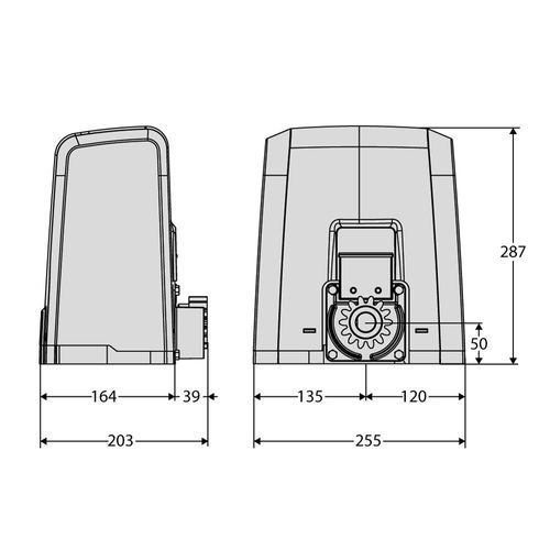 BFT DEIMOS ULTRA BT A 600 motors - bīdāmo vārtu automātika - Image 2