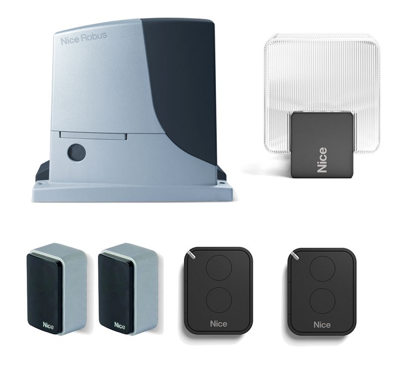 NICE ROBUS 600 Bīdāmo vārtu automātika KIT
